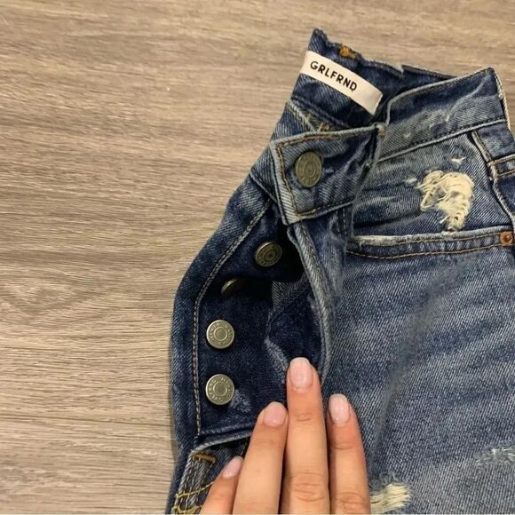 GRLFRND Karolina High-Rise Skinny Jean  in I Put  a Spell on you 26 NEW - Picture 2 of 10